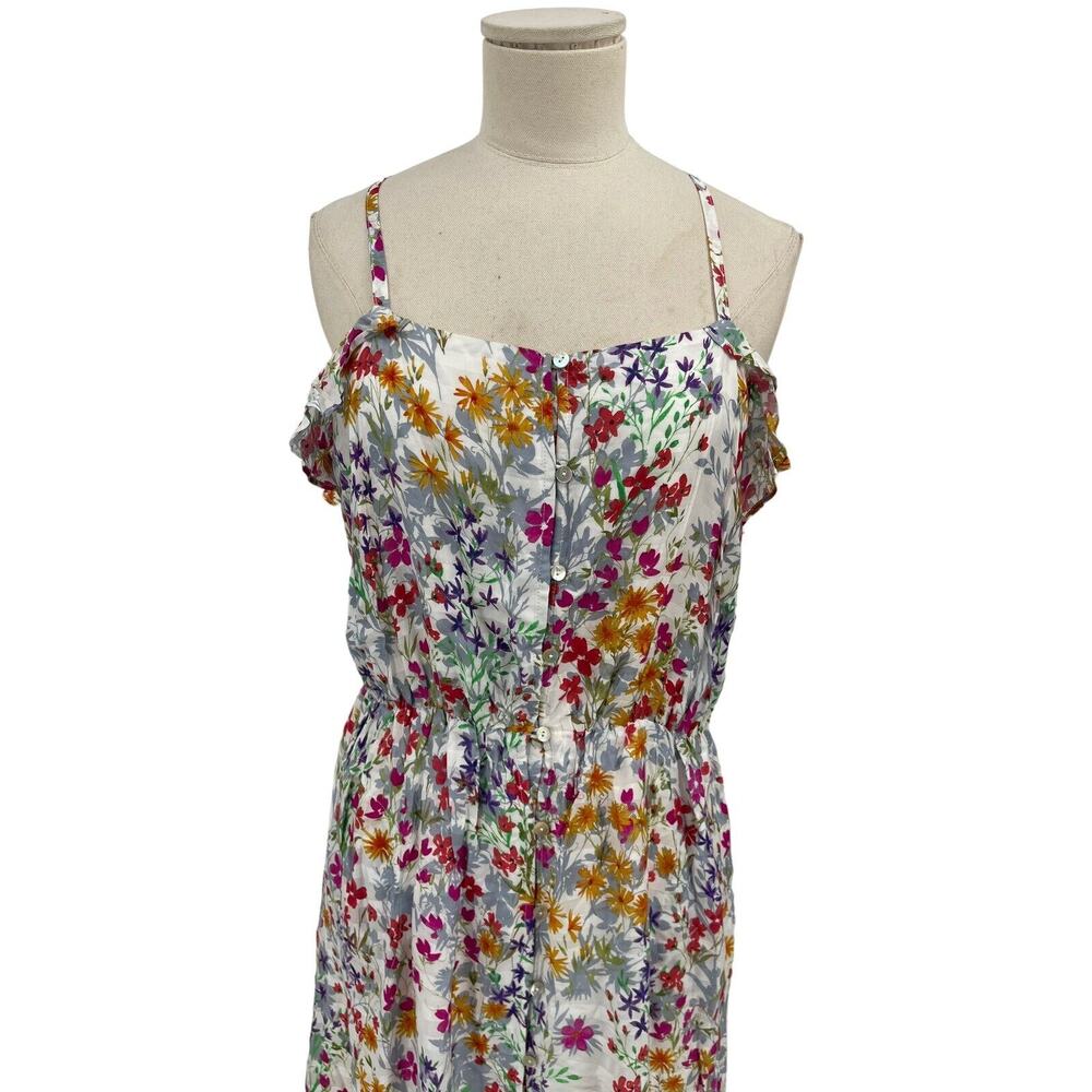 NWT J Jill Dress Summer Garden Floral Sleeveless Size XSP - Picture 2 of 12
